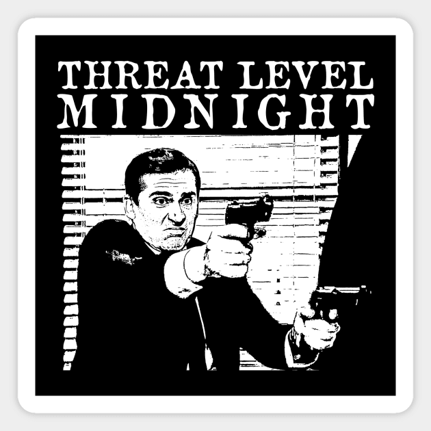 Threat Level Midnight Magnet by MakgaArt